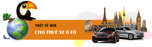 Thiết kế website cho thuê xe ôtô