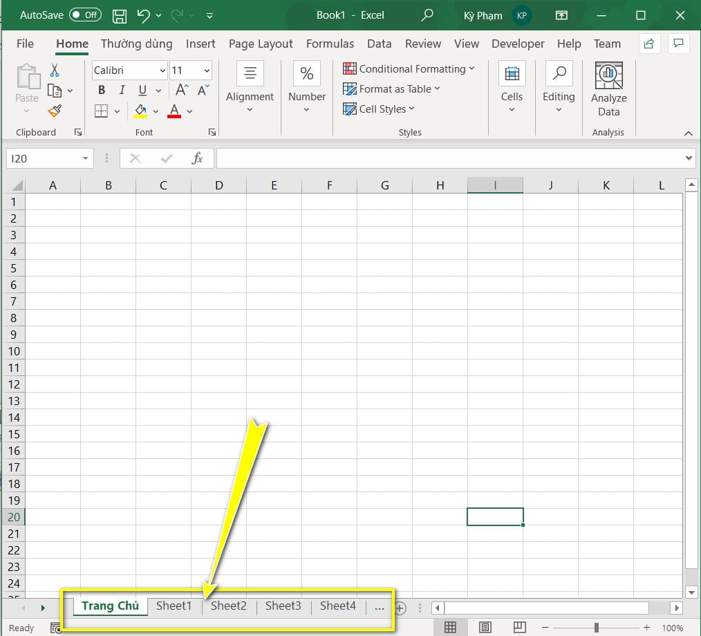 Hướng dẫn cách tạo Button trong Excel - 6