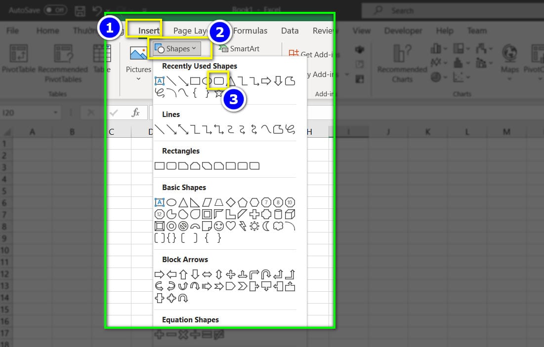 Hướng dẫn cách tạo Button trong Excel - 7